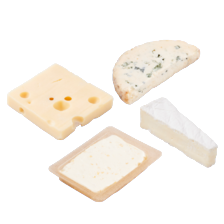Alle €2,00 kaasjes van de versafdeling